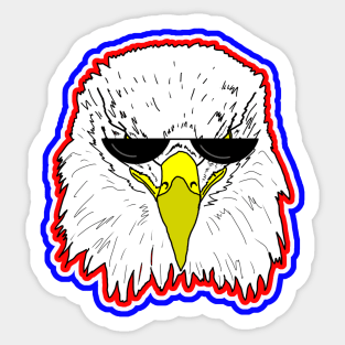 American Eagle Sticker